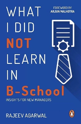 Book cover for What I Did Not Learn in B School