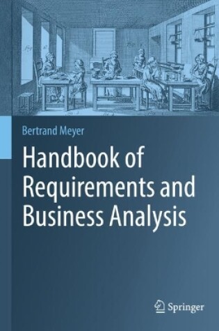 Cover of Handbook of Requirements and Business Analysis