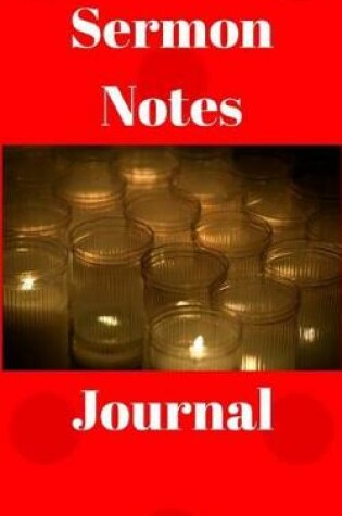 Cover of Sermon Notes Journal