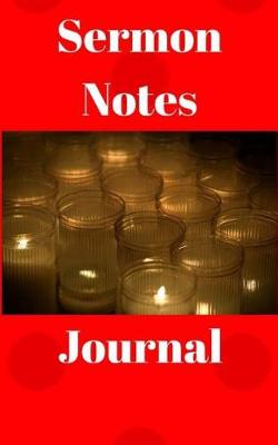 Book cover for Sermon Notes Journal