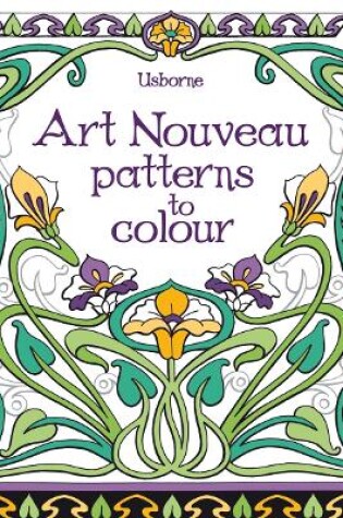 Cover of Art Nouveau Patterns to Colour