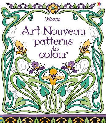 Book cover for Art Nouveau Patterns to Colour