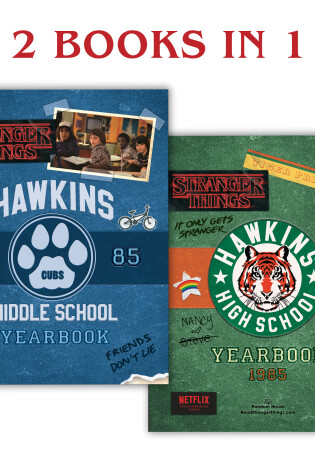 Cover of Hawkins Middle School Yearbook/Hawkins High School Yearbook (Stranger Things)