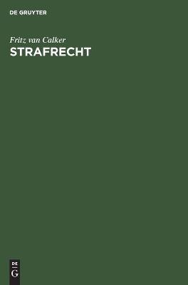 Book cover for Strafrecht