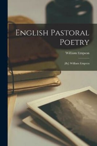 Cover of English Pastoral Poetry