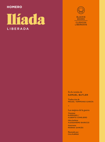 Book cover for Ilíada Liberada / The Iliad