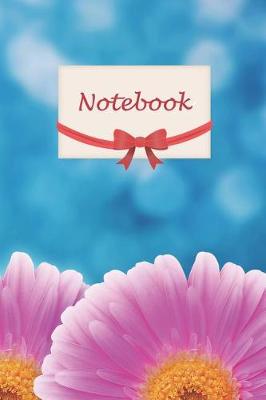 Book cover for Pink Flower Notebook