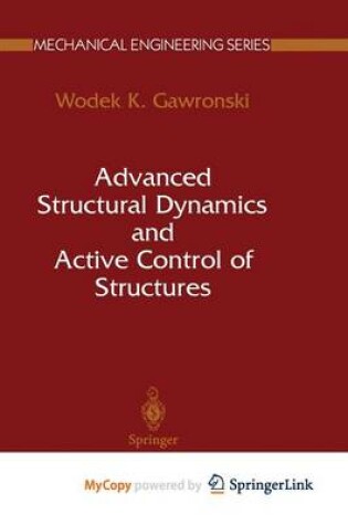 Cover of Advanced Structural Dynamics and Active Control of Structures