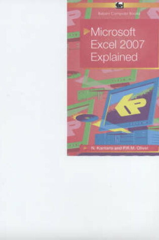 Cover of Microsoft Excel 2007 Explained