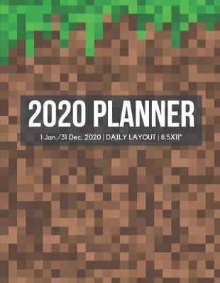 Book cover for 2020 Pixel Daily Planner