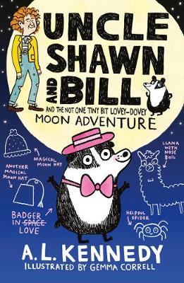 Cover of Uncle Shawn and Bill and the Not One Tiny Bit Lovey-Dovey Moon Adventure
