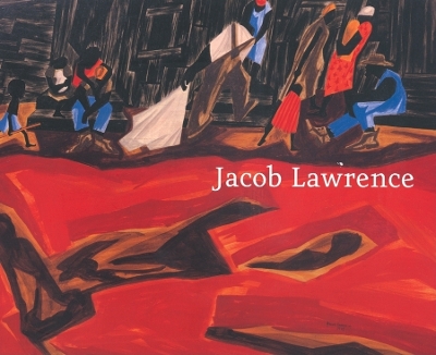 Book cover for Jacob Lawrence: Moving Forward