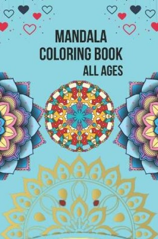 Cover of Mandala Coloring Book All Ages