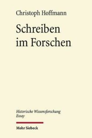 Cover of Schreiben im Forschen