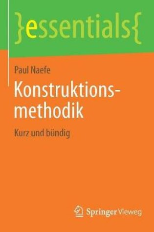 Cover of Konstruktionsmethodik