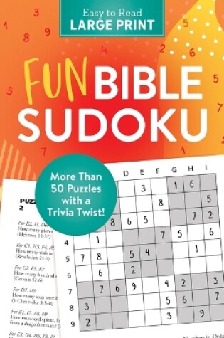 Cover of Fun Bible Sudoku Large Print