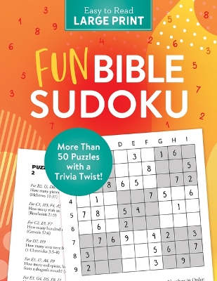 Book cover for Fun Bible Sudoku Large Print