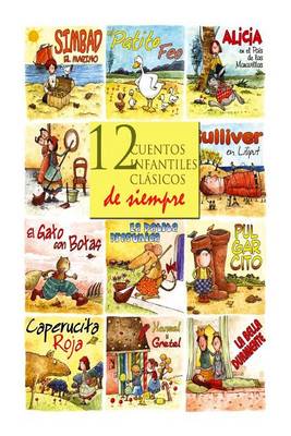 Book cover for 12 cuentos infantiles clasicos de siempre