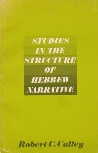 Book cover for Studies in the Structure of Hebrew Narrative