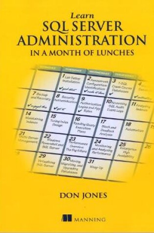 Cover of Learn SQL Server Administration in a Month of Lunches