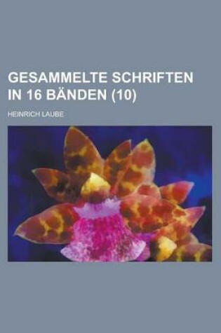 Cover of Gesammelte Schriften in 16 Banden (10)