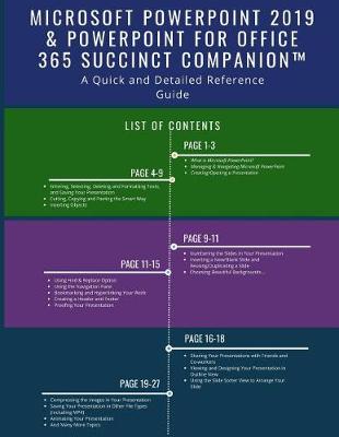 Book cover for Microsoft PowerPoint 2019 & PowerPoint for Office 365 Succinct Companion(TM)