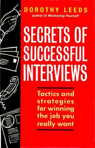 Book cover for Secrets of Successful Interviews