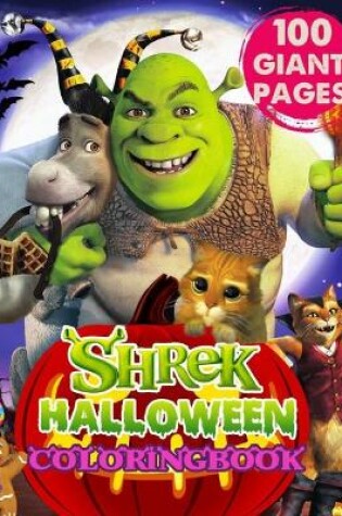 Cover of Shrek Halloween Coloring Book