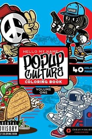 Cover of POPup CULTURE COLORING BOOK