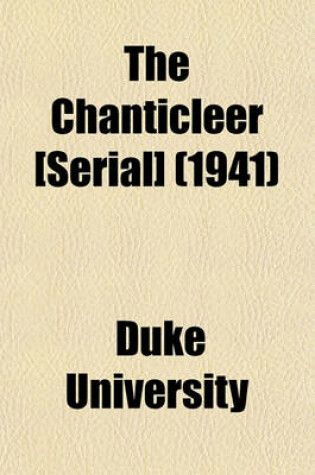 Cover of The Chanticleer [Serial] (1941)