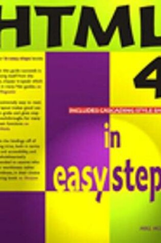 Cover of HTML 4 in Easy Steps