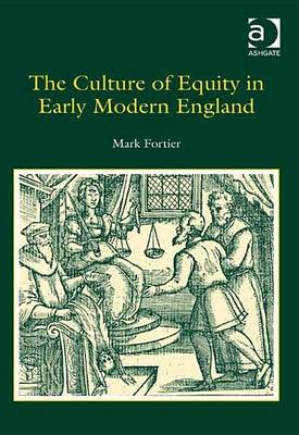 Book cover for Culture of Equity in Early Modern England