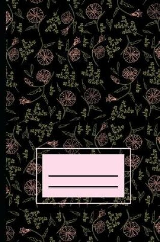 Cover of Dark Flowers Notebook