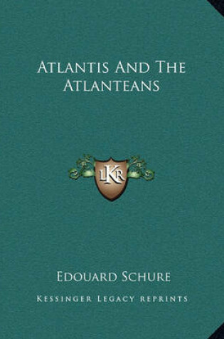 Cover of Atlantis and the Atlanteans