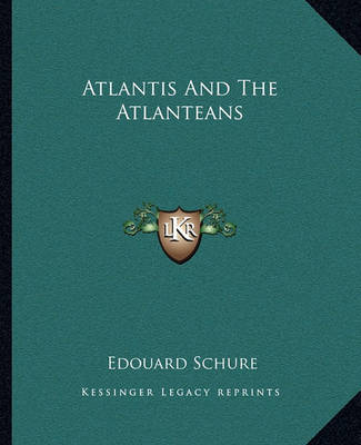 Book cover for Atlantis and the Atlanteans