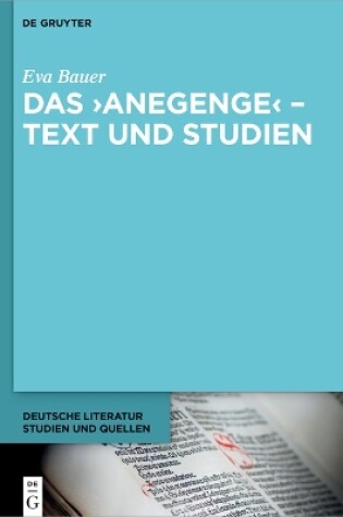 Cover of Das >Anegenge