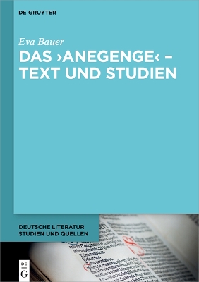 Book cover for Das >Anegenge