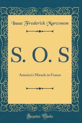 Cover of S. O. S