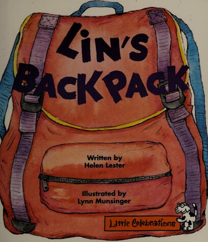 Cover of Cr Little Celebrations Lin's Backpack Grade 1 Copyright 1995