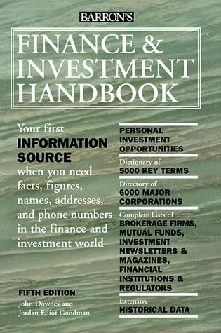 Cover of Finance and Investment Handbook