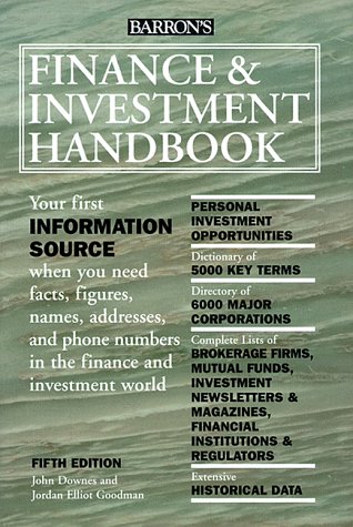 Book cover for Finance and Investment Handbook