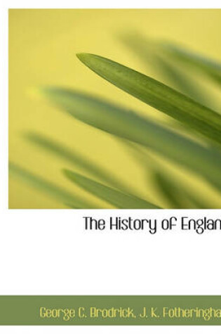 Cover of The History of England