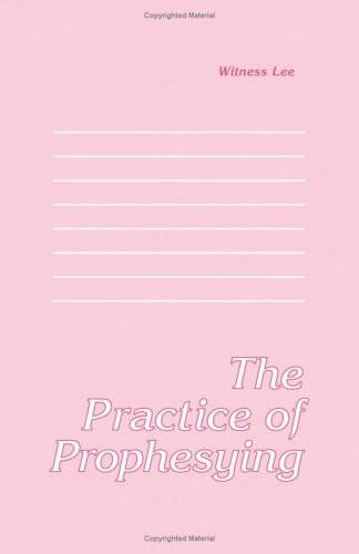 Book cover for The Practice of Prophesying