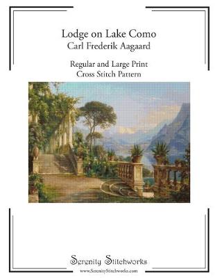 Book cover for Lodge on Lake Como - Carl Frederik Aagaard Cross Stitch Pattern