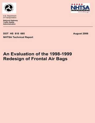 Book cover for An Evaluation of the 1998-1999 Redesign of Frontal Air Bags