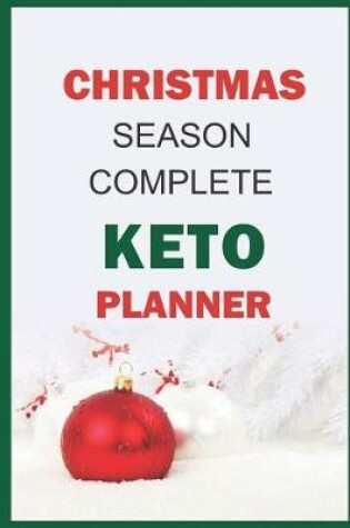 Cover of Christmas Season Complete Keto Planner