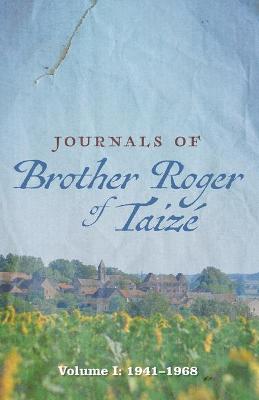 Book cover for Journals of Brother Roger of Taize