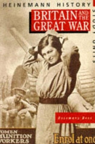 Cover of Student Book.  Britain and the Great War