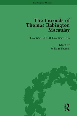 Book cover for The Journals of Thomas Babington Macaulay Vol 4