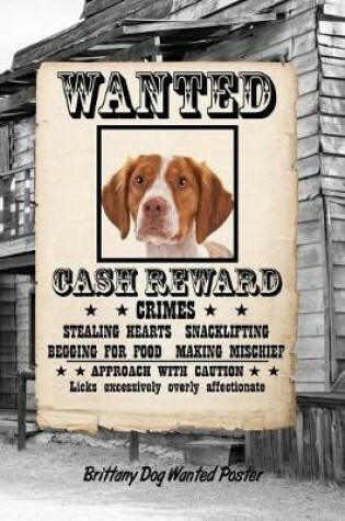 Cover of Brittany Dog Wanted Poster